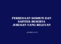 Perbedaan Soshum dan Saintek Beserta Jurusan yang Relevan