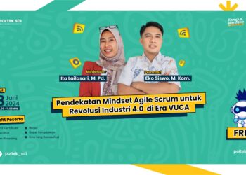 WEBINAR PENDEKATAN AGILE SCRUM UNTUK REVOLUSI INDUSTRI 4.0 DI ERA VUCA