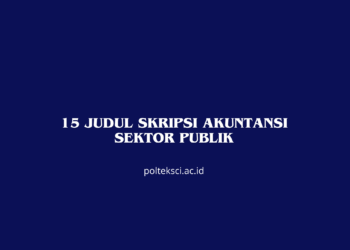 15 Judul Skripsi Akuntansi Sektor Publik
