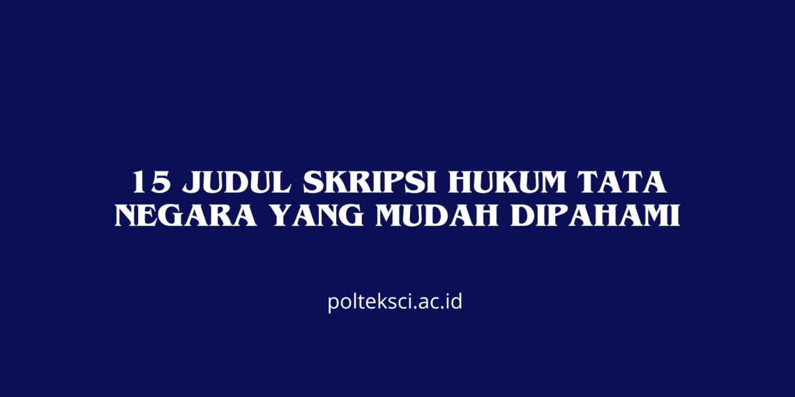 hukum tata negara