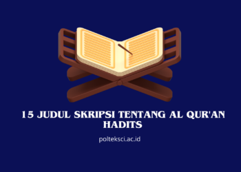 Judul Skripsi Tentang Al-Qur'an Hadits