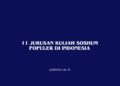 11 Jurusan Kuliah Soshum Populer di Indonesia