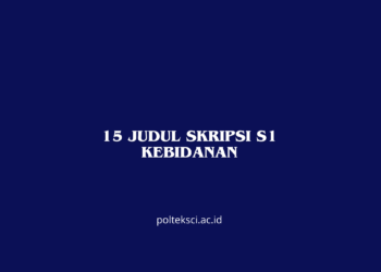 15 Judul Skripsi S1 Kebidanan