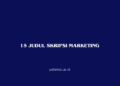 15 Judul Skripsi Marketing