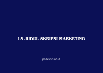 15 Judul Skripsi Marketing