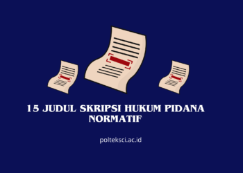 Judul Skripsi Hukum Pidana Normatif