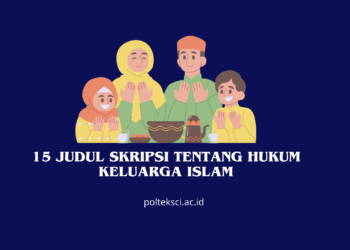 Judul Skripsi Hukum keluarga Islam