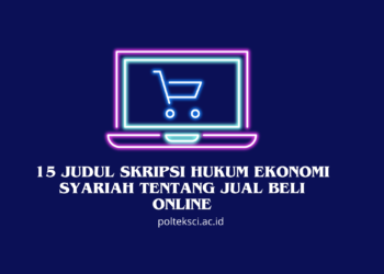 Judul Skripsi Hukum Ekonomi Syariah Tentang Jual Beli Online