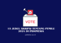 Judul Skripsi Tentang Pemilu