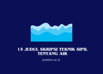 Judul Skripsi Teknik Sipil tentang Air