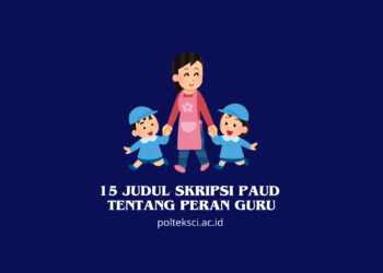 Judul Skripsi PAUD tentang Peran Guru