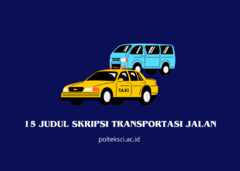 Judul Skripsi Transportasi Jalan
