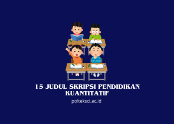 Judul Skripsi Pendidikan Kuantitatif