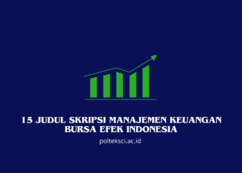 Judul Skripsi Manajemen Keuangan di Bursa Efek Indonesia