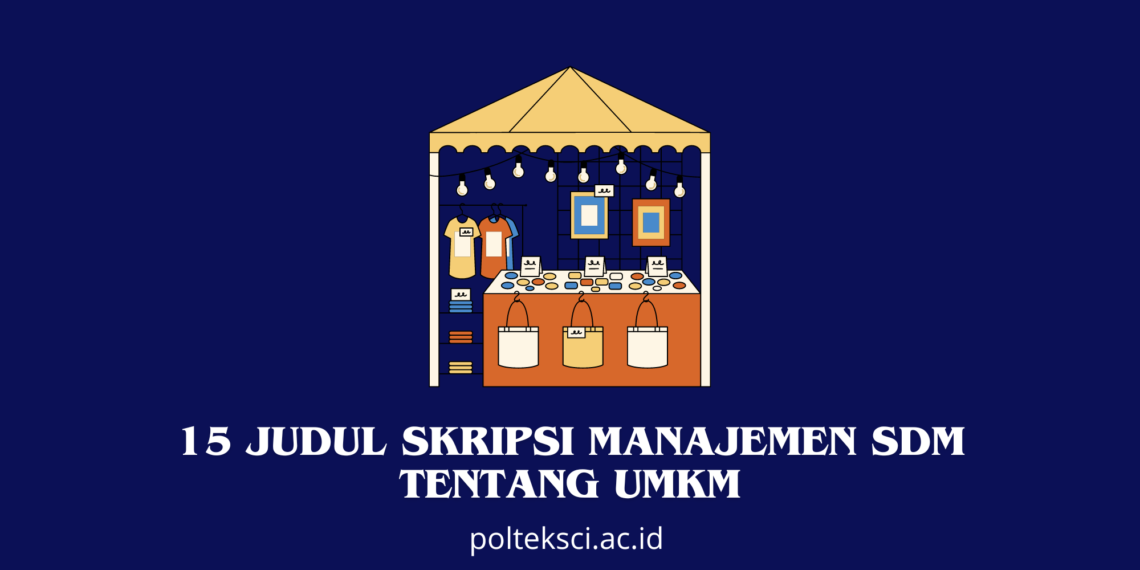 Judul Skripsi Manajemen SDM dalam UMKM