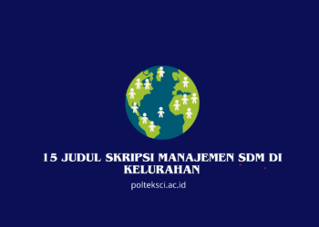 Judul Skripsi Manajemen SDM di Kelurahan