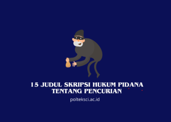 Judul Skripsi Hukum Pidana Tentang Pencurian