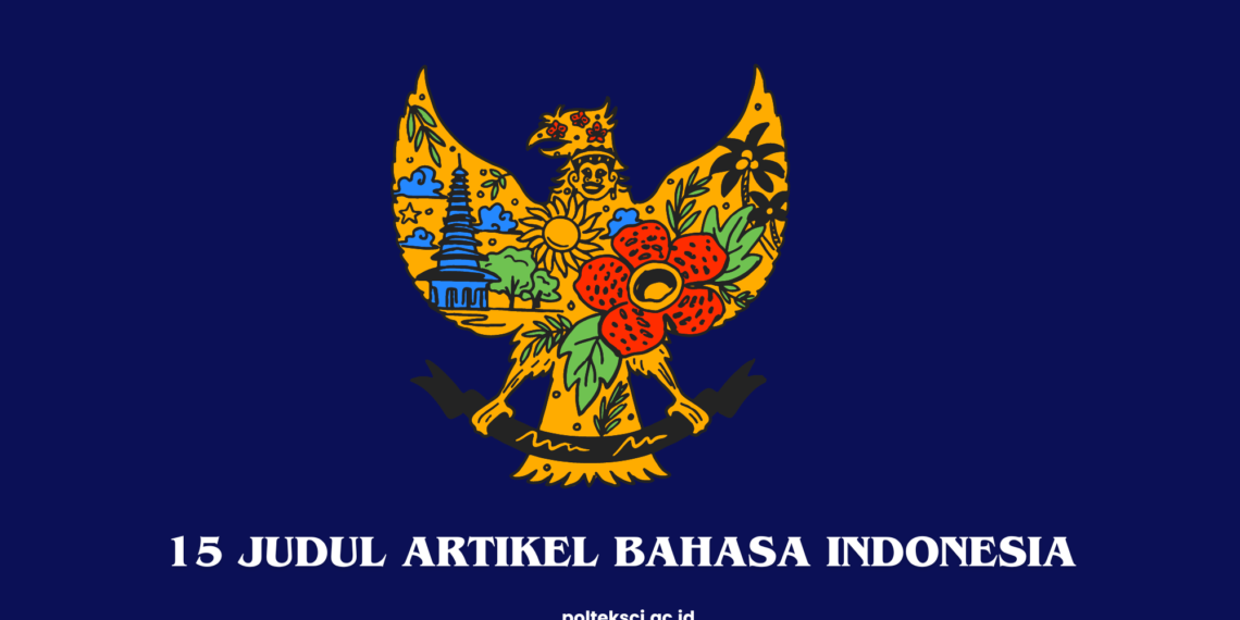 Judul Artikel Bahasa Indonesia