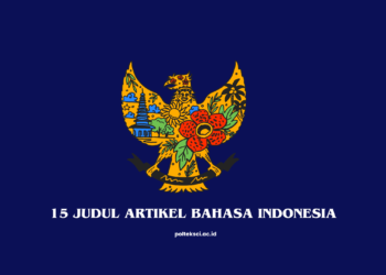 Judul Artikel Bahasa Indonesia