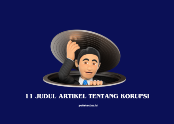 Judul Artikel tentang Korupsi