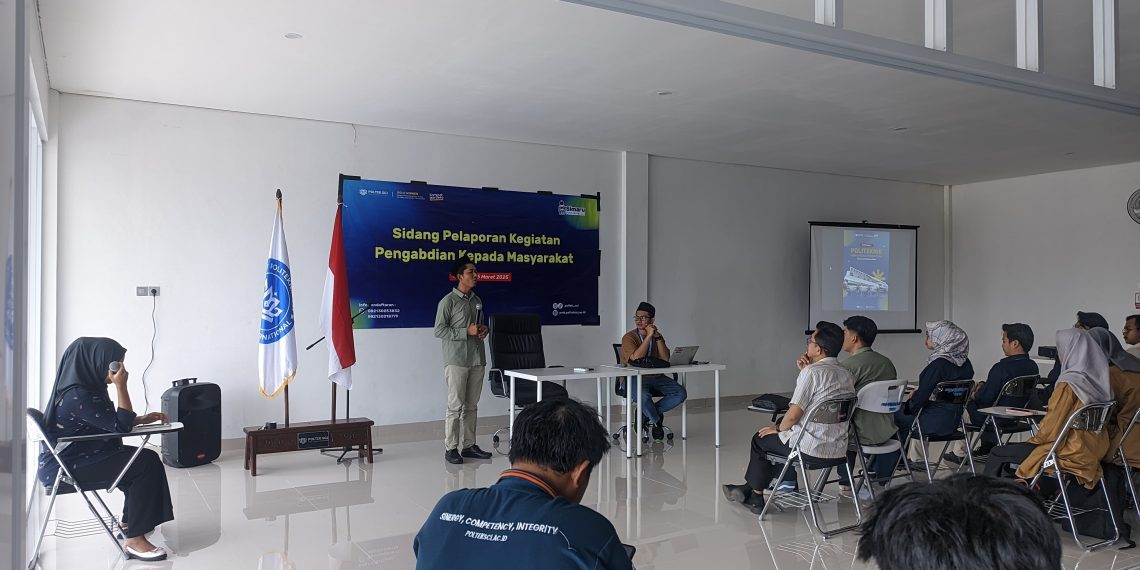 Sidang Pelaporan Kegiatan Pengabdian Kepada Masyarakat (PKM) POLTEK SCI