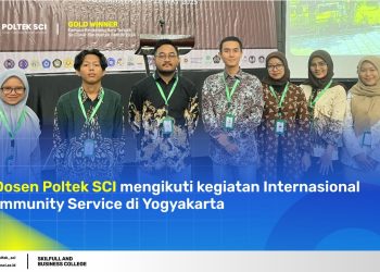 4 Dosen POLTEK SCI Berpartisipasi Aktif dalam Kegiatan Internasional Community Service di Yogyakarta