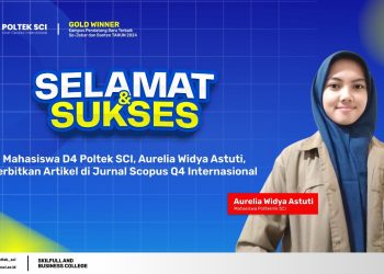 Mahasiswa Poltek SCI Aurelia Widya Astuti Terbitkan Artikel di Jurnal Scopus Q4 Internasional