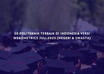 50 Politeknik Terbaik di Indonesia Versi Webometrics Juli 2025 (Negeri & Swasta)