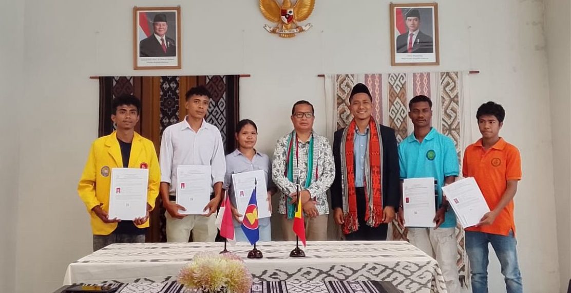 Poltek SCI Resmi Sambut 5 Mahasiswa Asing dari Timor Leste