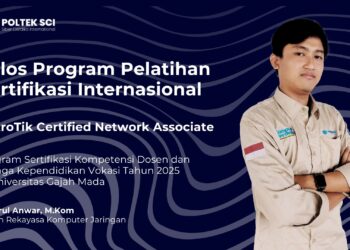 Dosen Politeknik SCI Lolos Program Sertifikasi Internasional