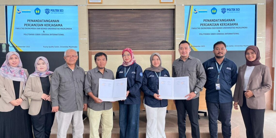 Poltek SCI Resmi Jalin Kerja Sama Strategis dengan Universitas Majalengka (UNMA)