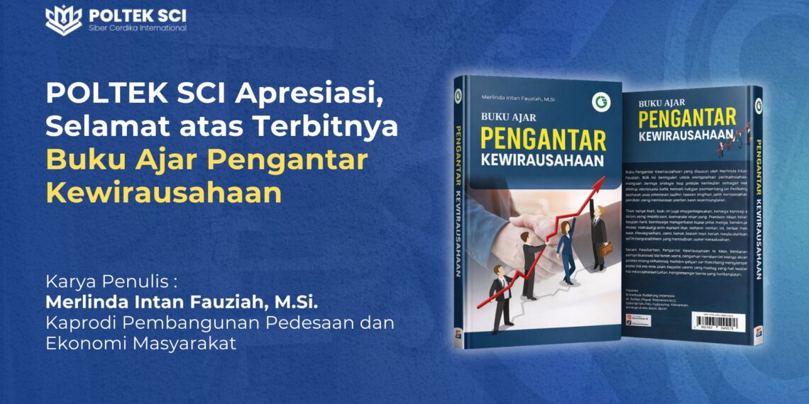 Politeknik SCI Sampaikan Apresiasi atas Terbitnya Buku Ajar Karya Dosen Merlinda Intan Fauziah, M.Si.
