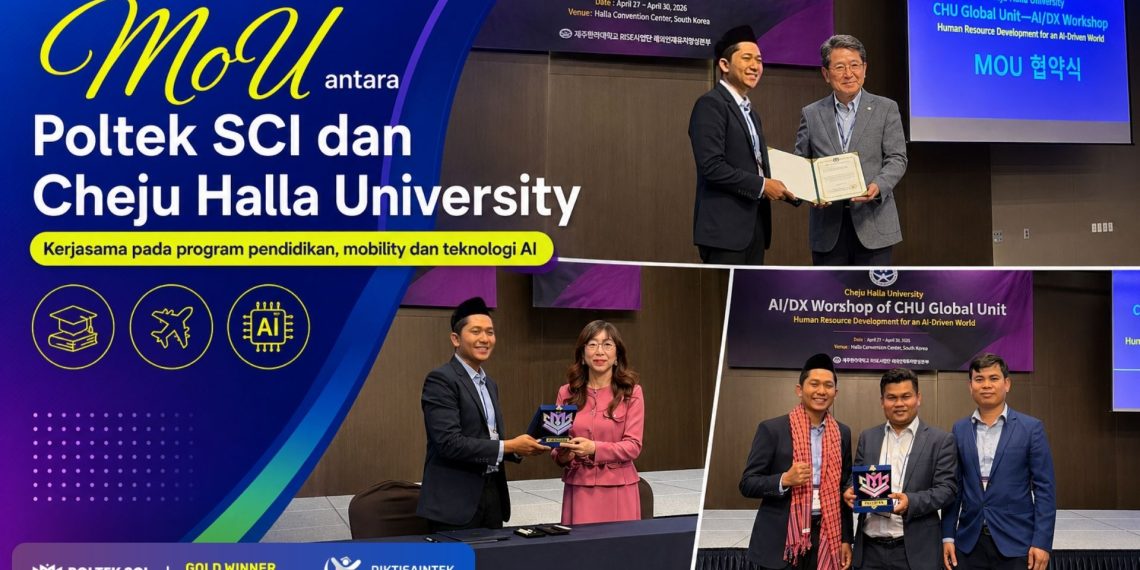 Politeknik SCI Go International Resmi Jalin Kerja Sama dengan Cheju Halla University Korea