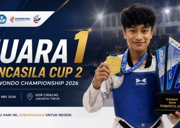 Atlet Taekwondo Poltek SCI, Alfareda Wanda Musthofa Ramdhani Raih Juara 1 Pancasila Cup 2 Taekwondo Championship 2026
