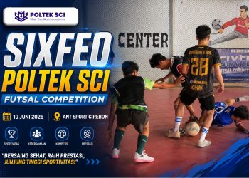 SIXFEO Poltek SCI 2026 Sukses Digelar, Unit Kegiatan Mahasiswa (UKM) Futsal Uniqrate FC Politeknik Siber Cerdika Internasional (Poltek SCI)