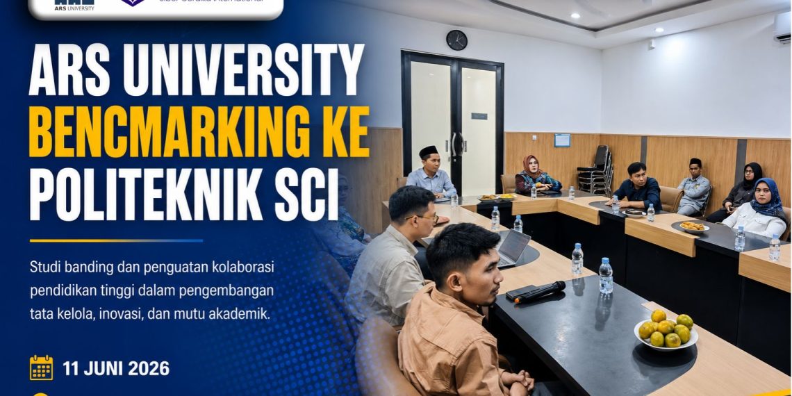 ARS University Laksanakan Benchmarking ke Politeknik SCI