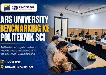 ARS University Laksanakan Benchmarking ke Politeknik SCI