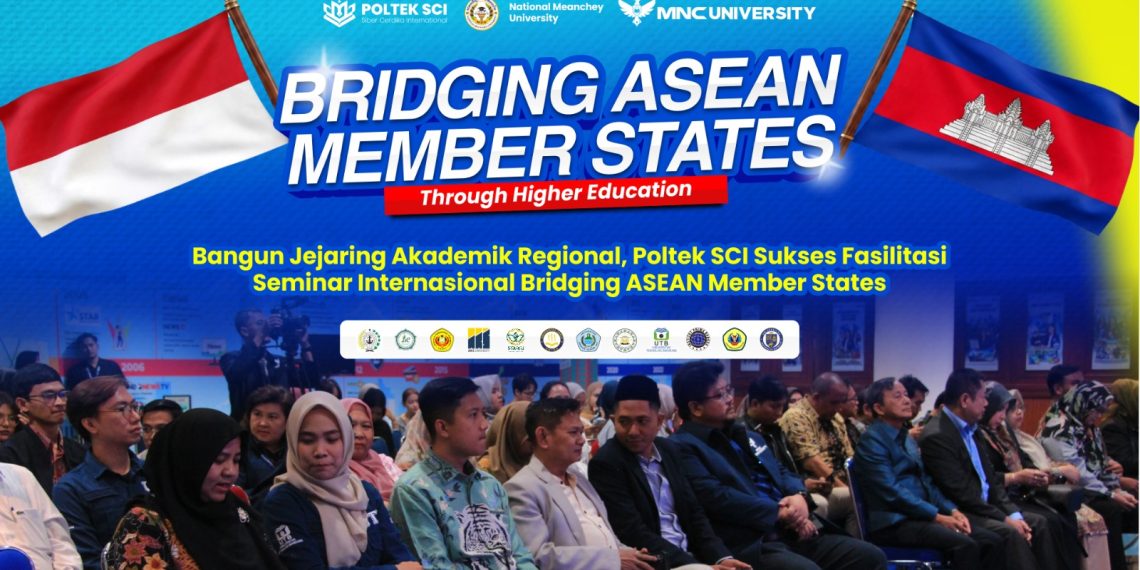 Bangun Jejaring Akademik Regional, Poltek SCI Sukses Mengusung Seminar Internasional Bridging ASEAN Member States
