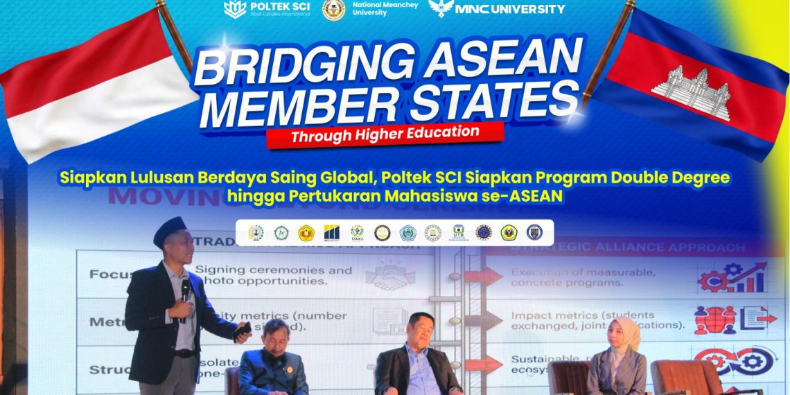 Siapkan Lulusan Berdaya Saing Global, Poltek SCI Siapkan Program Double Degree hingga Pertukaran Mahasiswa se-ASEAN