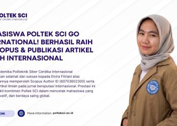 Mahasiswa Poltek SCI Go International! Raih ID Scopus dan Publikasi Artikel Ilmiah Internasional