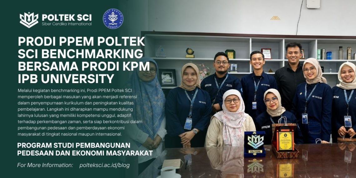 Prodi PPEM Poltek SCI Laksanakan Benchmarking Bersama Prodi KPM IPB University untuk Penguatan Kurikulum dan Mutu Akademik
