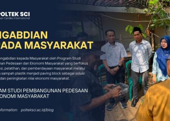 PKM Prodi PPEM POLTEK SCI Bersama Mitra Internasional Gelar International Community Service 2026 di Desa Ciomas