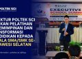 Direktur Poltek SCI Berikan Pelatihan Kepemimpinan dan Transformasi Pendidikan