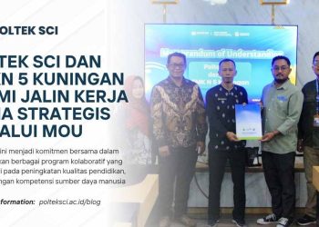 Poltek SCI dan SMKN 5 Kuningan Resmi Jalin Kerja Sama Strategis melalui Penandatanganan MoU