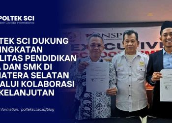 Poltek SCI Dukung Peningkatan Kualitas Pendidikan SMA dan SMK di Sumatera Selatan Melalui Kolaborasi Berkelanjutan