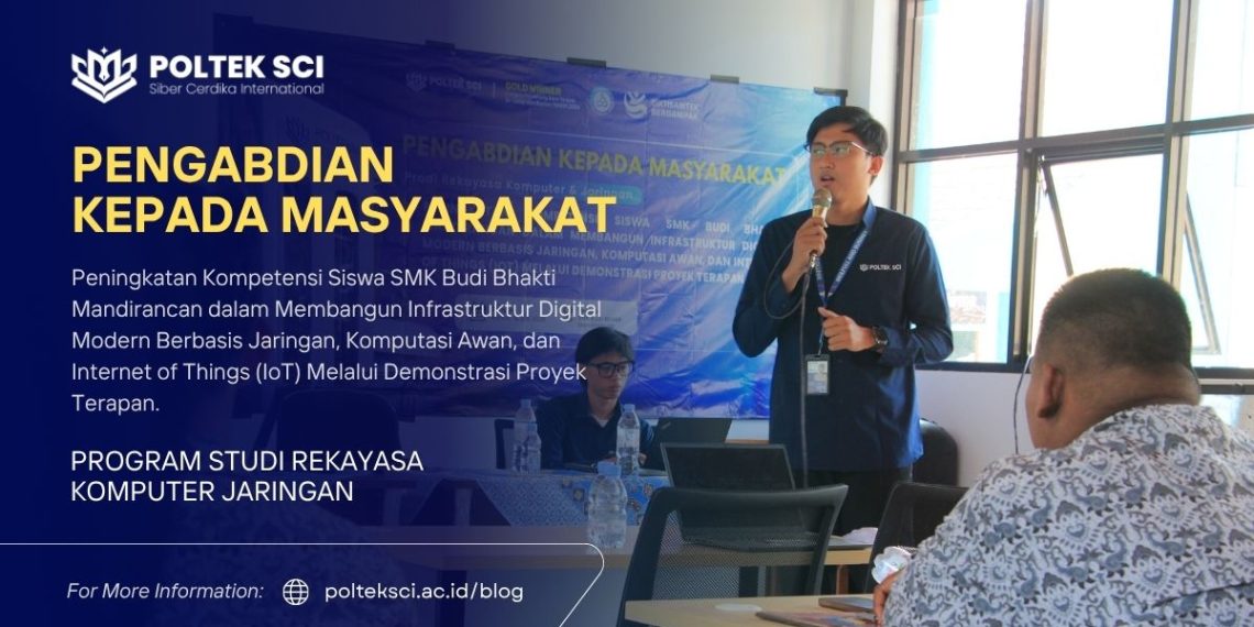 Prodi RKJ Poltek SCI Gelar Pengabdian kepada Masyarakat, Tingkatkan Kompetensi Digital Siswa SMK Budi Bhakti Mandirancan
