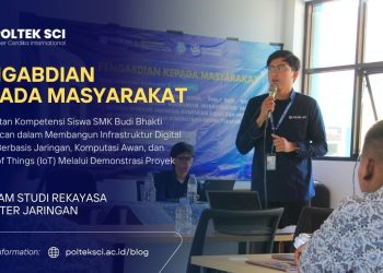 Prodi RKJ Poltek SCI Gelar Pengabdian kepada Masyarakat, Tingkatkan Kompetensi Digital Siswa SMK Budi Bhakti Mandirancan