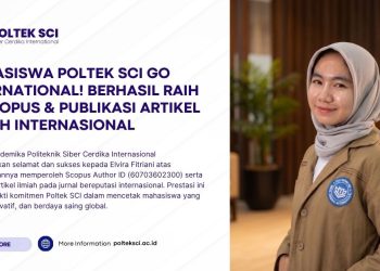 Mahasiswa Poltek SCI Go International! Raih ID Scopus dan Publikasi Artikel Ilmiah Internasional