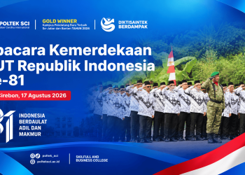 Bukti Integrasi Kampus dan Masyarakat Politeknik SCI Dipercaya Sebagai Tuan Rumah Upacara HUT RI Ke-81 Kecamatan Sedong