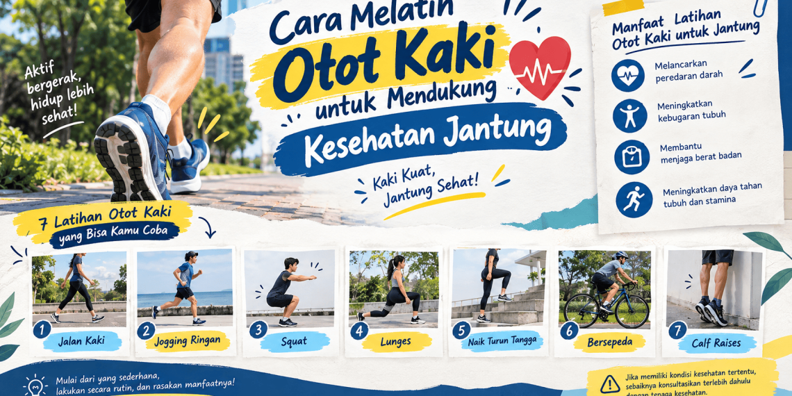 MELATIH OTOT KAKI AGAR JANTUNG SEHAT